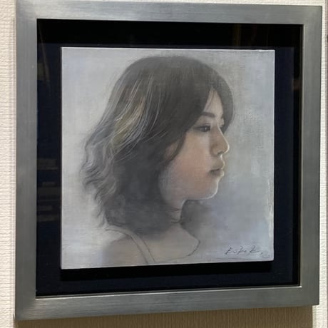 粉川江里子　「アジアンタム」 S3号      Kokawa  Eriko   「asianatum」 (27.3×27.3cm)