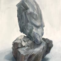 栗原巳侑「silence」F4号　Kurihara Miu 　 (33.3×24.2cm)