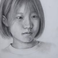 景井享平「drawing」 F4号　　Kagei kyohei   (33.3×24.2cm)