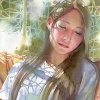松林 淳  「忘却の彼方から…」  F6号　Matsubayashi  Atsushi     (41.0×31.8cm)