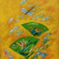 すずきゆきお  「若 夏」  F4号　Suzuki Yukio  「Early summer」 (33.3×24.2cm)
