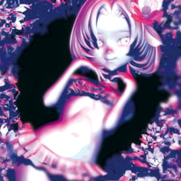 ONOTAKU「華輪の中で」 F3号  　「In the wreath」 (27.3×22.0cm)