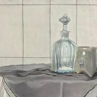 松崎夏実   「Vessel」 F3号     Matszaki  Natsumi   (22.0×27.3cm)