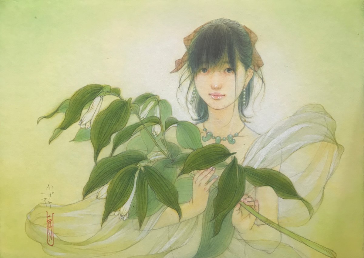 行司装束作品集〈月の巻〉若松華遥　きもの　絵図　天才的染色図案家　定価５万円 甲斐庄楠音 美人図 色紙 額装 | 古美術瀬戸