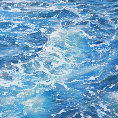山下千里、「深海に棲む」、希少画集・額装画、日本製・新品額縁にて額装致します 山下千里、「深海に棲む」、希少画集・額装画、日本製・新品額縁