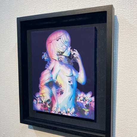 ONOTAKU「ああ甘美・・・甘美ですわ」 F3号  　「Oh sweetness... sweetness.」 (27.3×22.0cm)