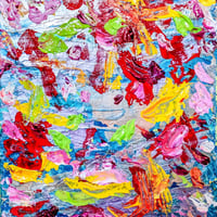 菊地 虹  「BORDER26.1」 F3号    Kikuchi  Ko      (27.3×22.0cm)