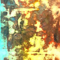 景井享平「煌く痕跡 １」 P6号　　Kagei kyohei  「Shimmering Traces 1」 (41.0×27.3cm)