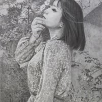 伊藤尚尋「そよかぜ」 50.0×24.0cm　Ito Naohiro  「zephyr」