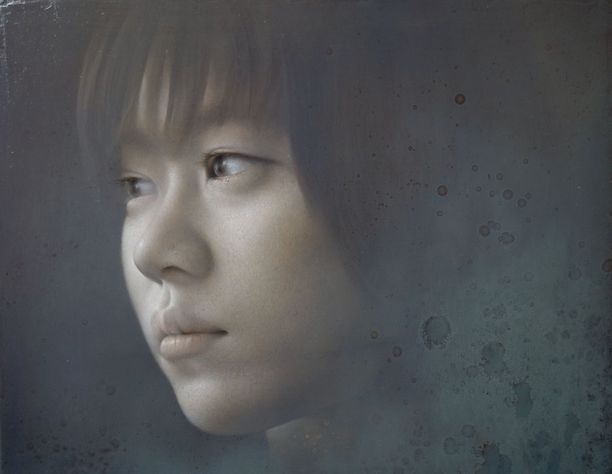 中尾　直貴、PauseⅢ、希少画集画、高級新品額・額装付、版上落款入り fit=scale-down,w=1200