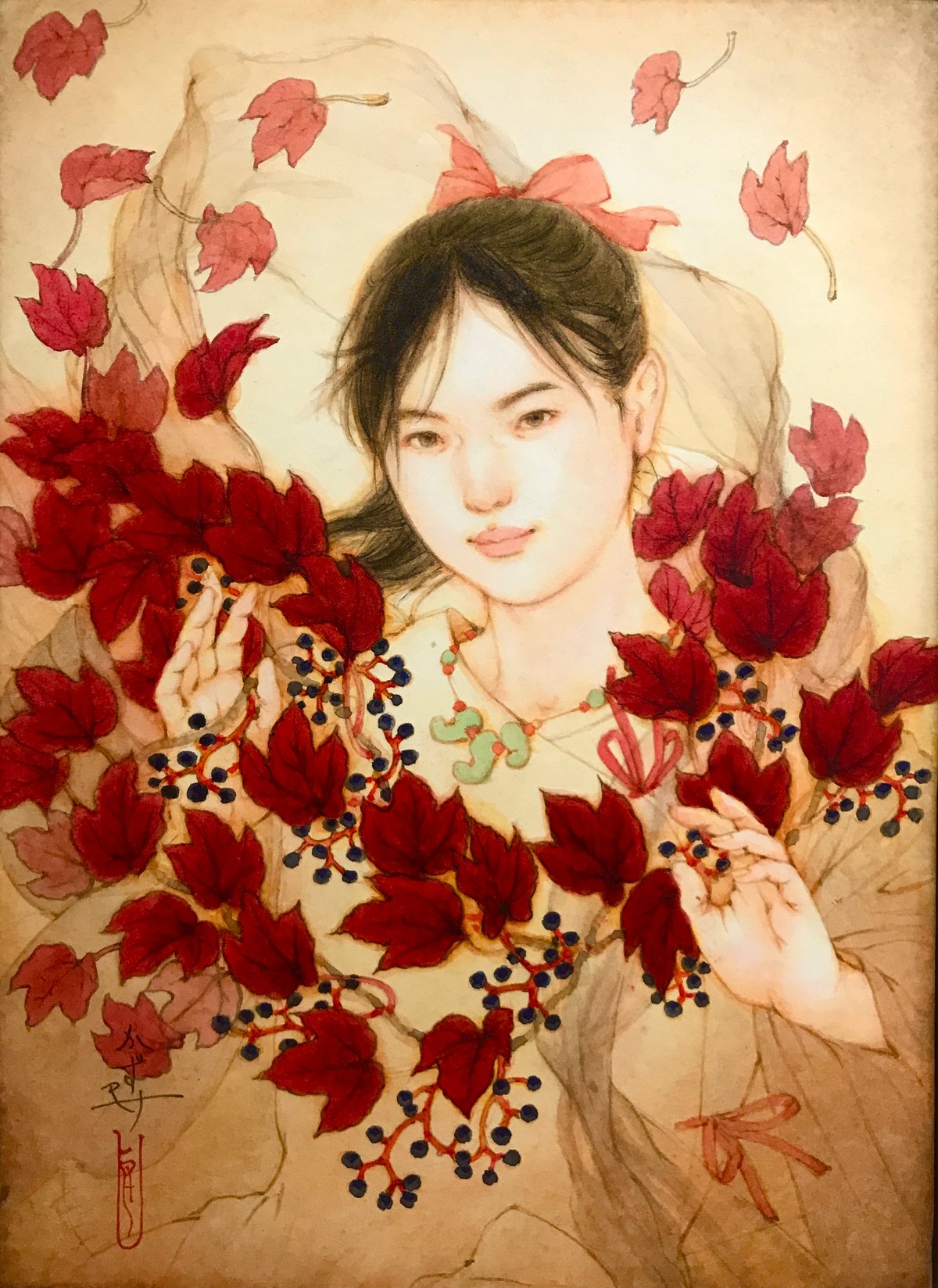 松平一民 「やまとの秋」 F4号 Matsudaira Kazutami 3