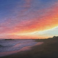 Kazari「夕 方」F6号　 「Evening」　(31.8×41.0cm)