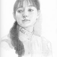 小野月世  「もう一度」 4号　　Ono  Tsukiyo  「Once again」 (33×24cm)