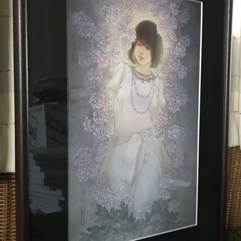 松平一民 「木花佐久夜毘売」(コノハナサクヤヒメ ) P6号 Matsudai