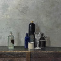 黒木ゆり   「透明な刻」  F15号   　Kuroki  Yuri　(53.0×65.2cm)