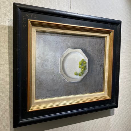 黒木ゆり   「透明な時間」 F6号   　Kuroki  Yuri　「Transparent Time」　31.8×41.0cm