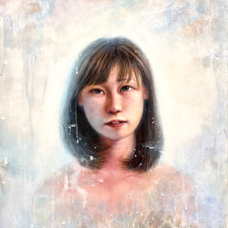 絵画、アクリル画、F6号、雪の温泉につかる3匹の猿、佐原聖春 Amazon.co.jp: 絵画、アクリル画、F6号、雪の温泉につかる3匹の