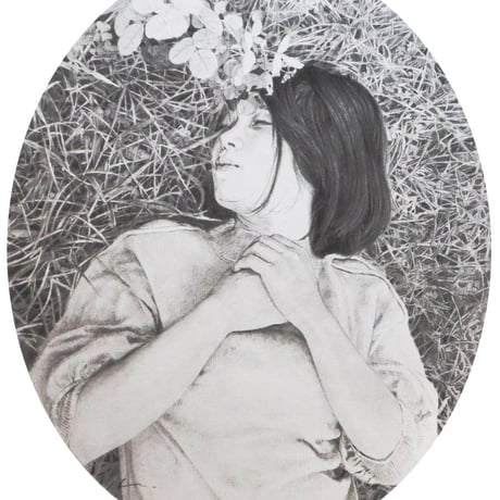 ☆伊藤正一☆「日高山脈と菜の花」アクリル画　F４号　未使用！ ☆伊藤正一☆「日高山脈と菜の花」アクリル画 F4号 未使用！ 絵画