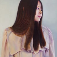 山本真矢   「柔らかな光」 P4号   　Yamamoto Maya　「Gentle light」　33.3×22.0cm