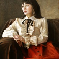 鈴木真治 「Classic」F6号   Suzuki  Shinji   (41.0×31.8cm)