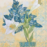 石倉文　「照らす」   F3号      Ishikura Aya   (27.3×22.0cm)