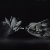 尾崎里樺 「第一夜」  F10号　　Ozaki  Satoka   (45.5×53.0cm)