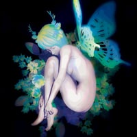 ONOTAKU「生まれたてですので・・・」 F3号  　「I'm newborn, so...」 (27.3×22.0cm)