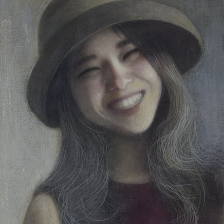 粉川江里子　「陽 光」 F4号      Kokawa  Eriko   「Sunlight」 (33.3×24.2cm)