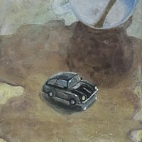木村夏子「衝 撃」 M3号　Kimura Natsuko  　「impact」　 (27.3×16.0cm)