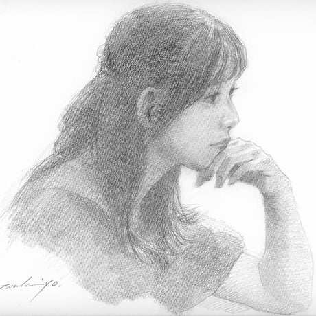 月兎-Tsukito-︎︎さま専用（原画）記憶を映す海【A5／水彩画／#2728