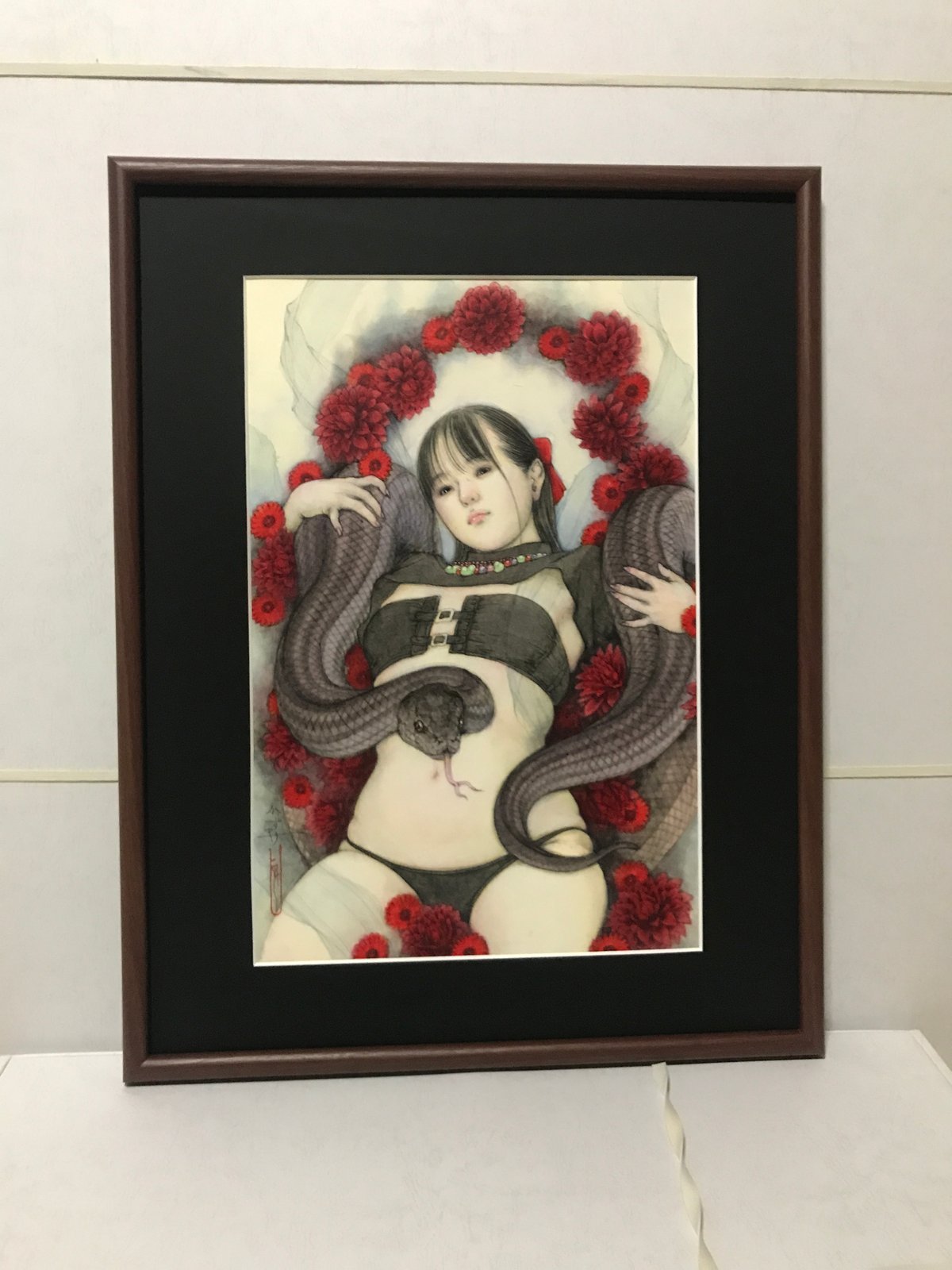 松平一民 「闇龗と大蛇」 P6号 Matsudaira Kazutami 4