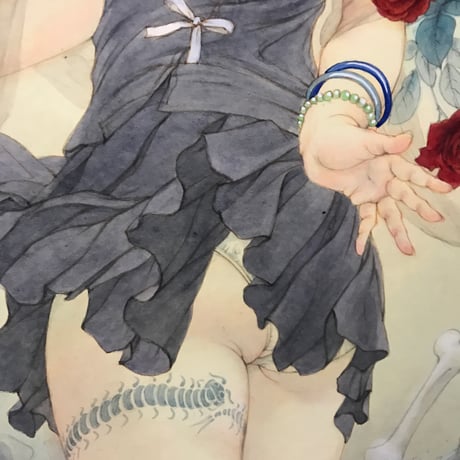 松平一民   「がんばれ大国主」 72.0×45.0cm    Matsudaira Kazutami