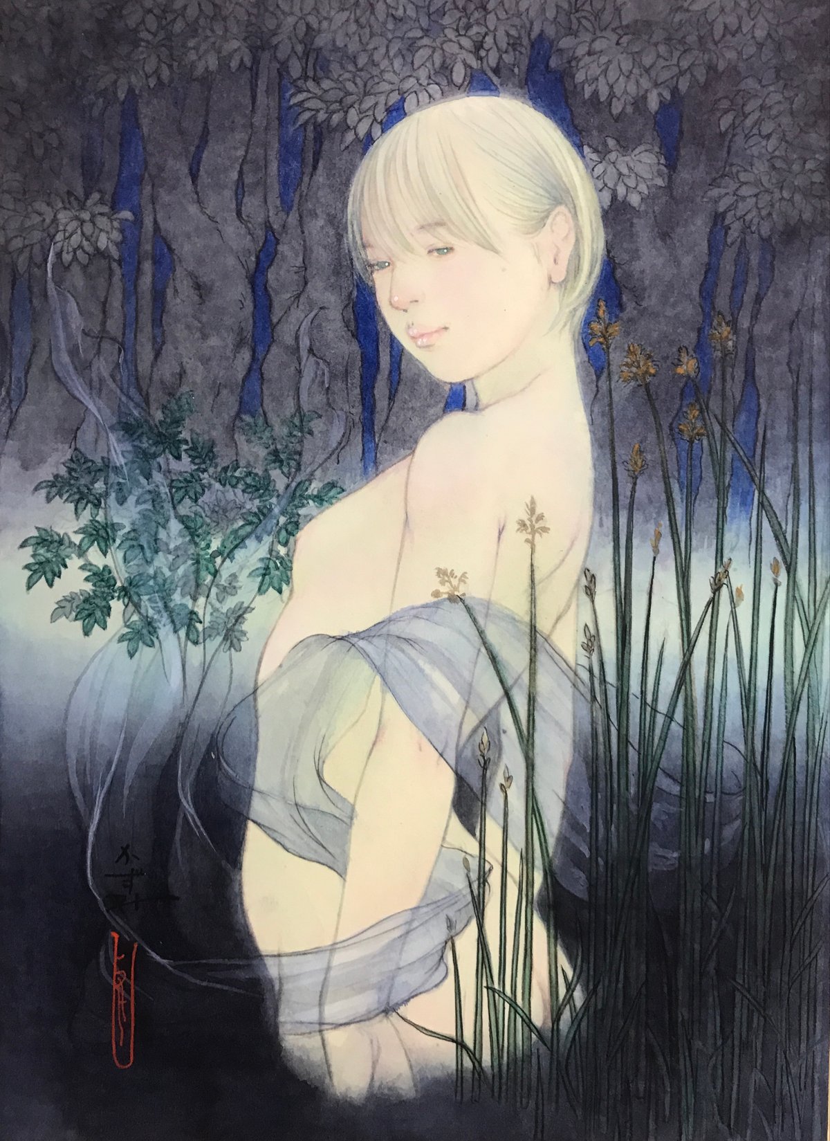 松平一民 「水 沼」 F4号 Matsudaira Kazutami 33.