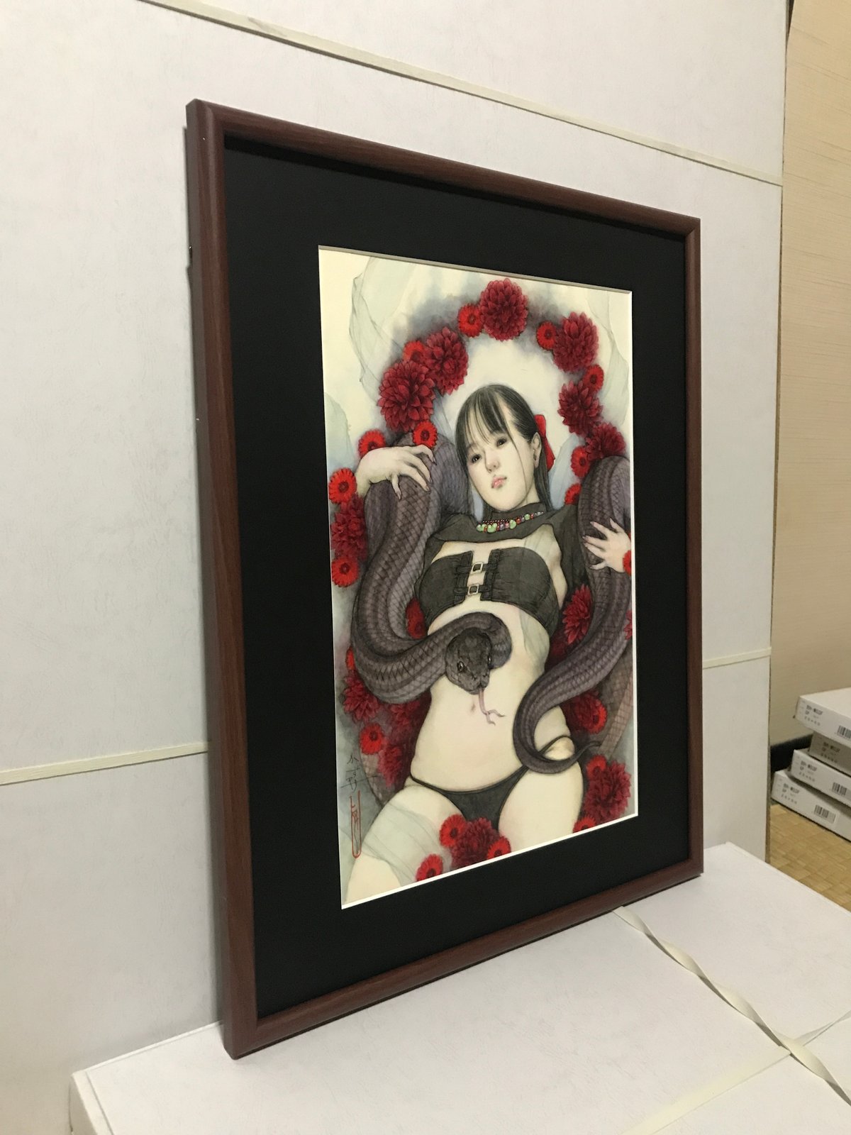 松平一民 「闇龗と大蛇」 P6号 Matsudaira Kazutami 4