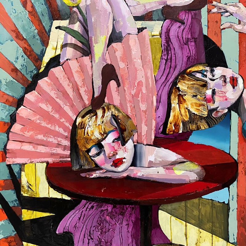 荒木尚、【メタモルフォーゼ（阿蘇・根子岳）】、希少な額装用画集より、新品額装付 荒木名月「果たされぬ約束」F10号 Araki Natsuki | 美岳画廊 GA