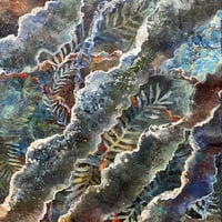 木村夏子 「波 間」  F8号　Kimura Natsuko   (45.5×38.0cm)