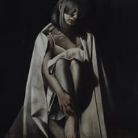 尾崎里樺 「Eternal life」  F20号　　Ozaki  Satoka   (72.7×60.6cm)