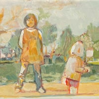 田中ひかり「Add to the album」 サムホール　Tanaka Hikari  　(15.0×22.7cm)