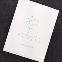 Tomoko Maruyama Welcome,little one 熊の親子