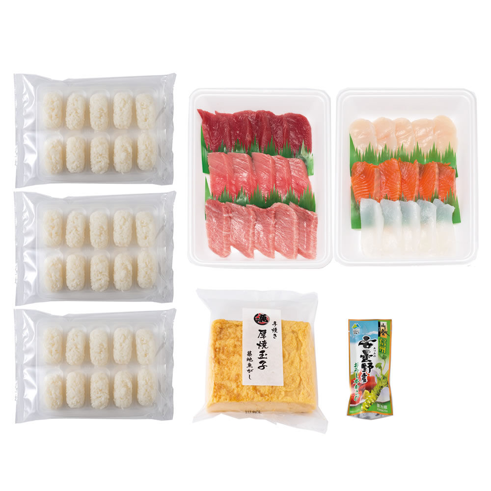 おうちで特上握り寿司 30貫セット | 佃の鮪 おとりよせ