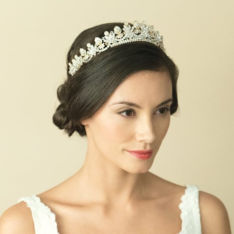 ⭐︎受注オーダー⭐︎ FRANCESCA GOLD CRYSTAL PRINCESS  TIARA