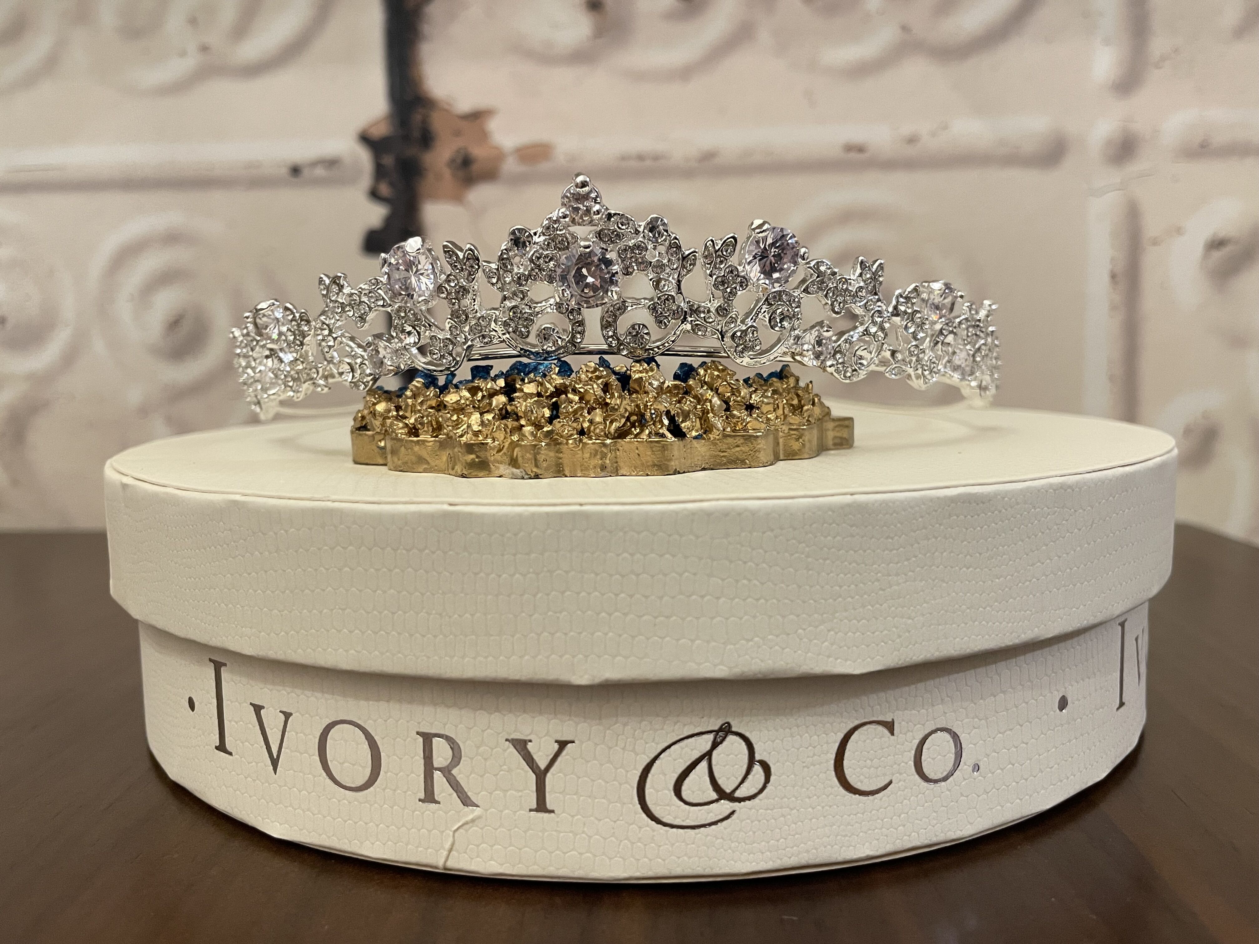 Ivory&Co. Bardot Clementine ティアラ Ivory & Co. Bardot 【Clementine】シルバー | SNOW BRIDAL