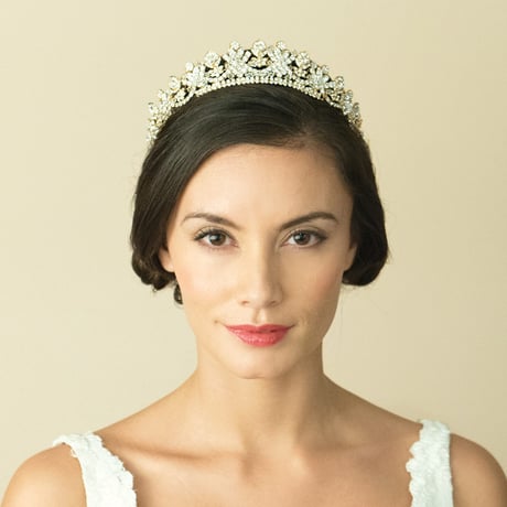 ⭐︎受注オーダー⭐︎ FRANCESCA GOLD CRYSTAL PRINCESS  TIARA