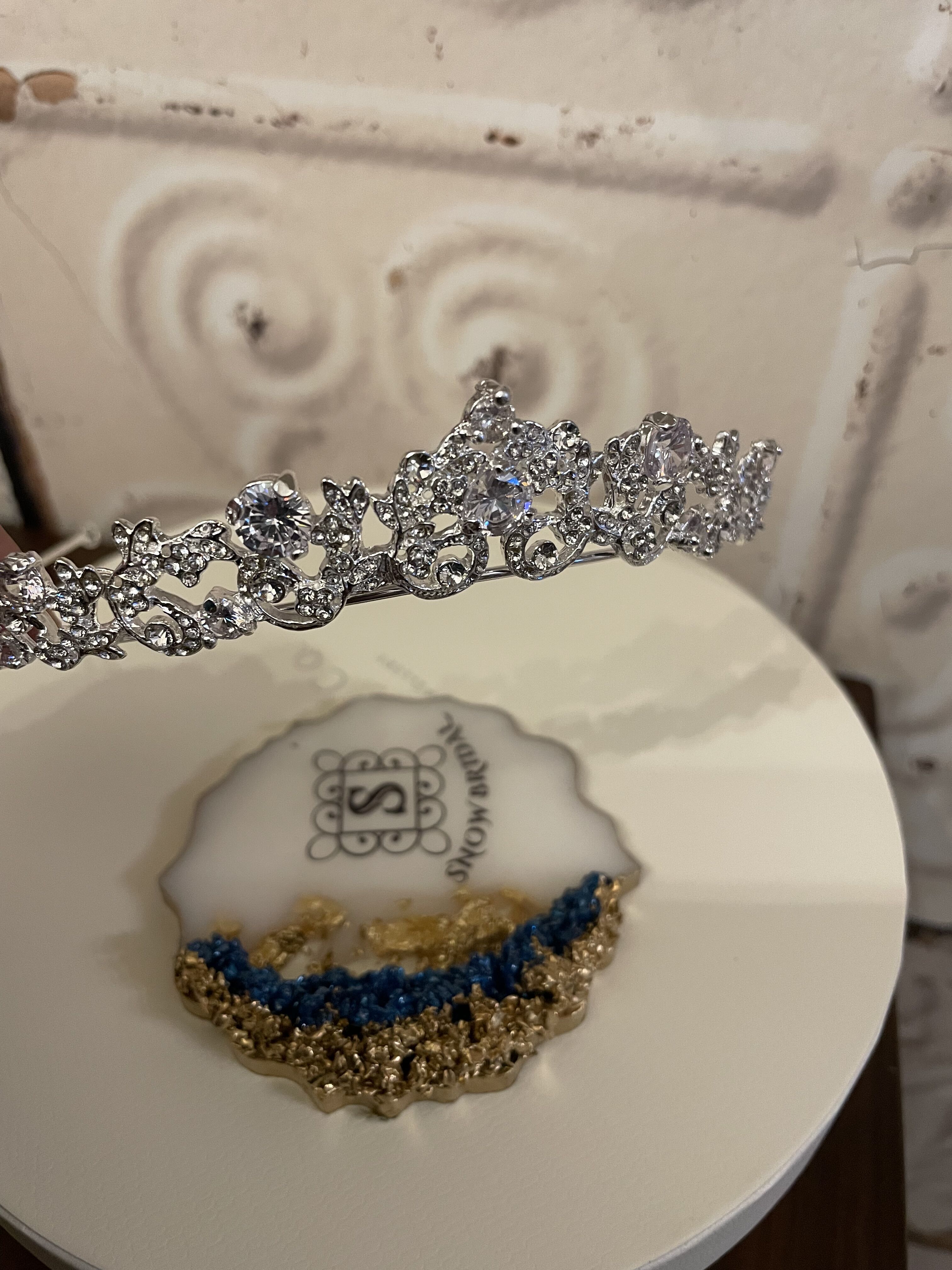 Ivory & Co. Bardot 【Clementine】シルバー | SNOW BRIDAL