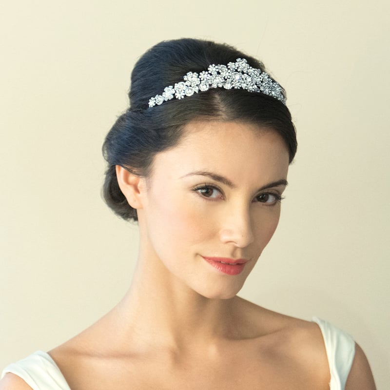 Ivory & Co. FLORENCE ティアラ シルバー | SNOW BRIDAL