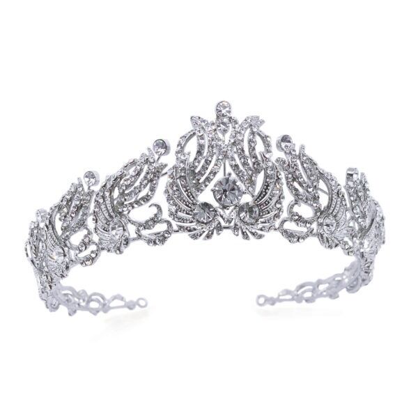 Ivory & Co. QUEEN VICTORIA ティアラ シルバー | SNOW BR