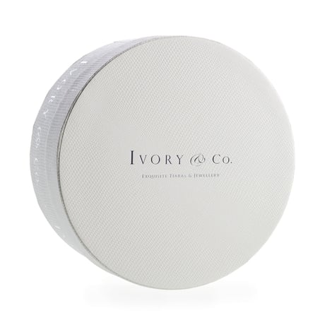 【受注オーダー】Ivory & Co.  CHRISTIANA ティアラ　シルバー