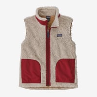 patagonia (パタゴニア)  #65619  Natural w/Wax Red(NLWA) /キッズ・レトロX・ベスト