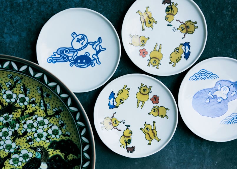 福LUCKY｜皿 | セラボクタニ公式オンラインショップ