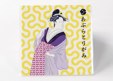 たもんオリジナルのあぶらとり紙
